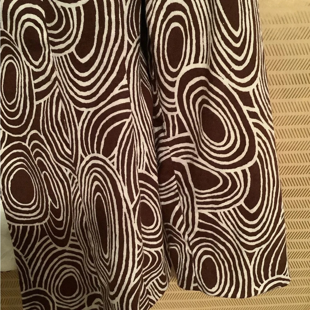 LE SUIT~BROWN~GEO BLAZER~8P - Picture 5 of 7
